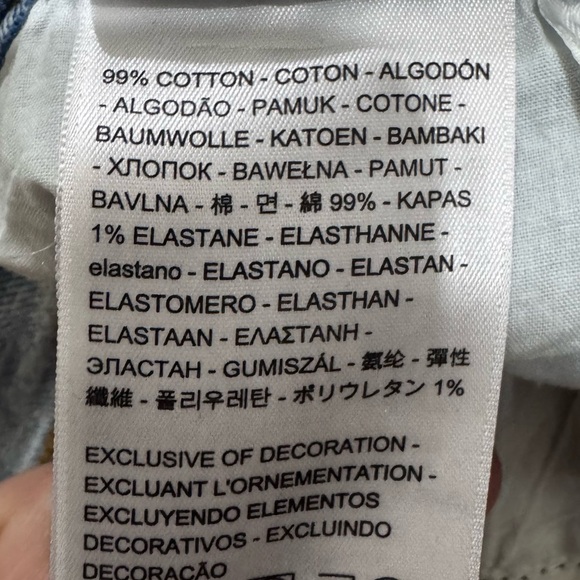 Levi’s Wedgie Straight Light Wash Blue Classic Denim Jeans size: W30 - US 8 - Picture 8 of 10